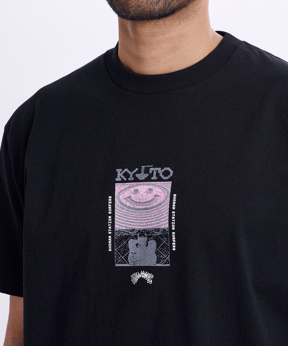 BILLABONG メンズ DESTINATION KYOTO Tシャツ 【2026年秋冬モデル】 BLK / XL