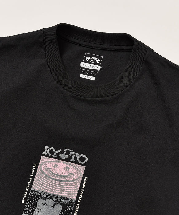 BILLABONG メンズ DESTINATION KYOTO Tシャツ 【2026年秋冬モデル】 BLK / XL