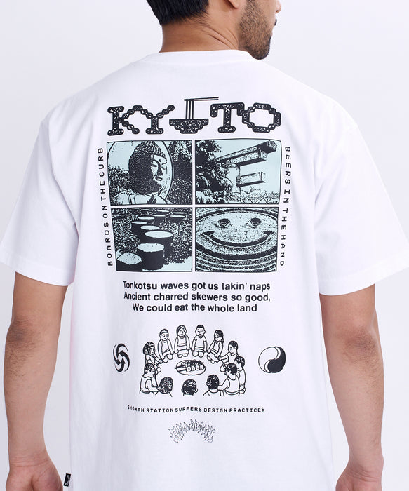 BILLABONG メンズ DESTINATION KYOTO Tシャツ 【2026年秋冬モデル】 WHT / XL