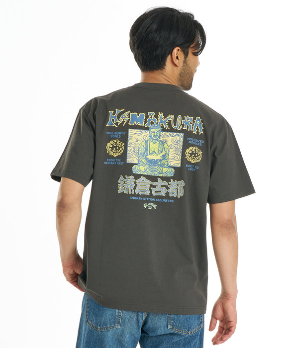 BILLABONG メンズ DESTINATION KAMAKURA Tシャツ 【2026年秋冬モデル】 WAA / XL