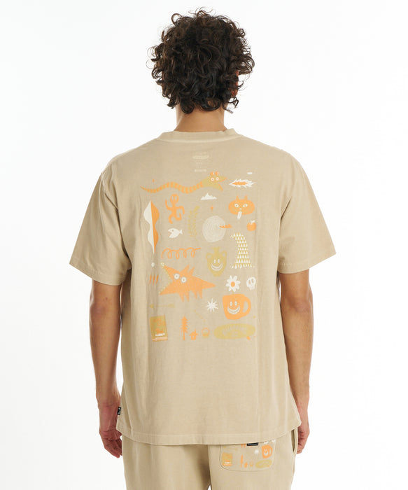 BILLABONG メンズ GALLERY TEE Tシャツ 【2026年秋冬モデル】 COF / XL