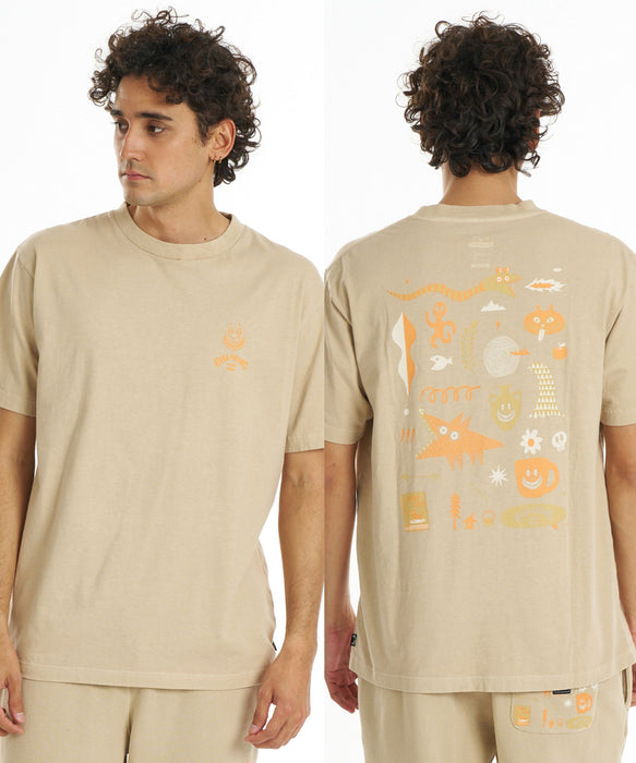 BILLABONG メンズ GALLERY TEE Tシャツ【BILLABONG GALLERY -YOSHI47-】【2026年秋冬モデル】