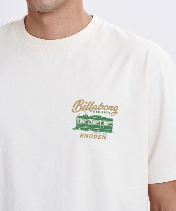 BILLABONG メンズ SURF TRAIN Tシャツ 【2026年秋冬モデル】 CRM / XL
