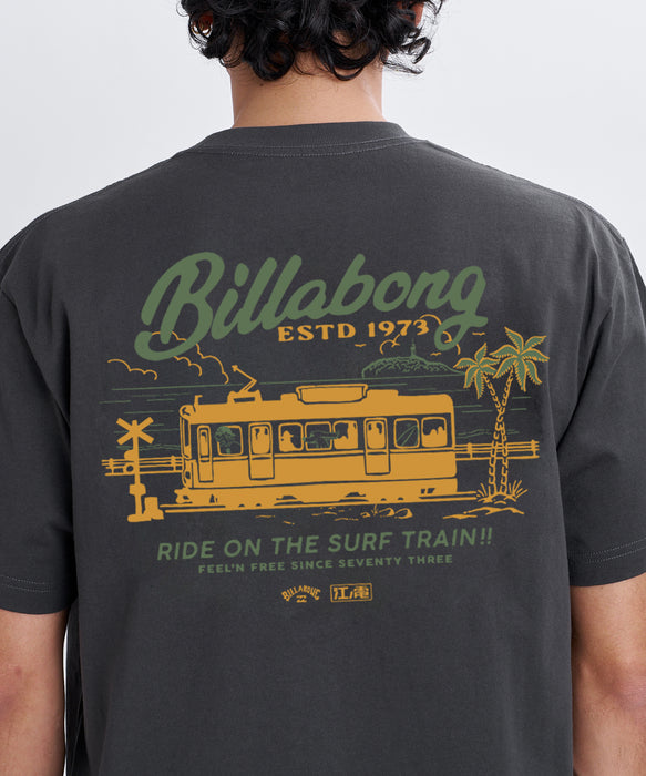 BILLABONG メンズ SURF TRAIN Tシャツ 【2026年秋冬モデル】 WAA / XL
