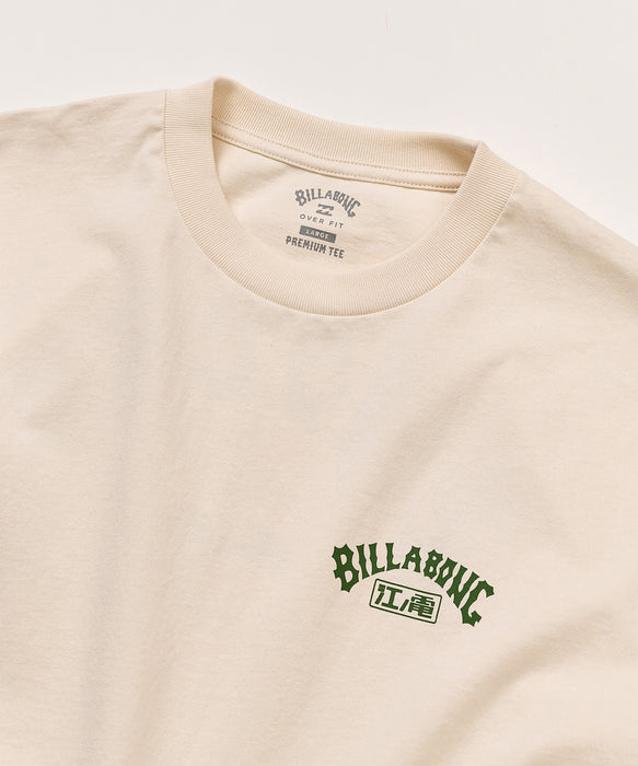 BILLABONG メンズ ENODEN ARCH Tシャツ 【2026年秋冬モデル】 CRM / XL