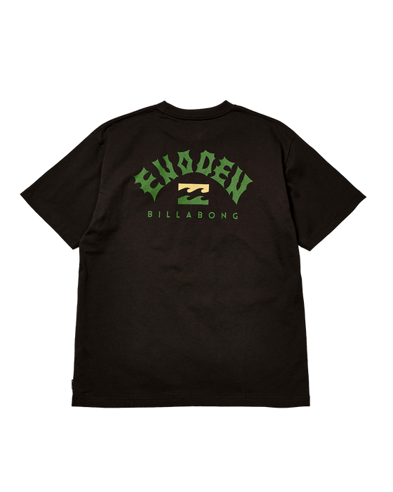 BILLABONG メンズ ENODEN ARCH Tシャツ【OVER FIT】【江ノ電×BILLABONG】【2026年秋冬モデル】