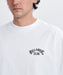 BILLABONG メンズ ENODEN ARCH Tシャツ 【2026年秋冬モデル】 WHT / XL