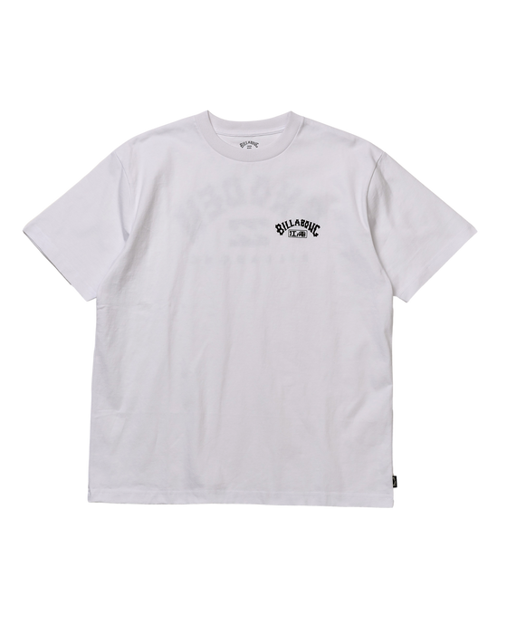 BILLABONG メンズ ENODEN ARCH Tシャツ【OVER FIT】【江ノ電×BILLABONG】【2026年秋冬モデル】