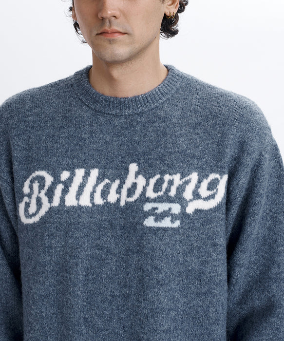 BILLABONG メンズ CREW NECK セーター 【2026年秋冬モデル】 DIN / L