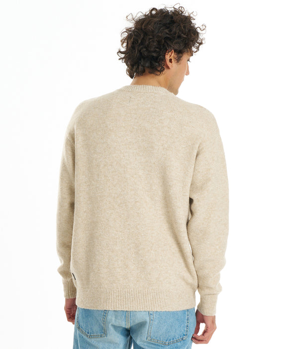 BILLABONG メンズ CREW NECK セーター 【2026年秋冬モデル】 OAT / L