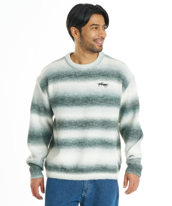 BILLABONG メンズ KASURI KNIT セーター 【2026年秋冬モデル】 CHR / XL