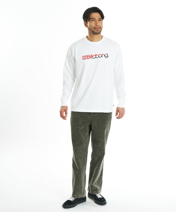 BILLABONG メンズ LAYBACKS CORDUROY ロングパンツ 【2026年秋冬モデル】 MOS / XL