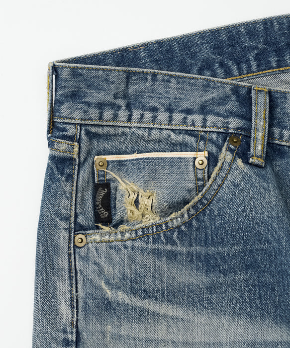 【直営店限定】BILLABONG メンズ REPAIR DENIM デニムパンツ 【SHONAN JEANS SAAB×BILLABONG】【2026年秋冬モデル】