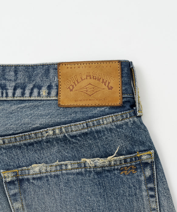 【直営店限定】BILLABONG メンズ REPAIR DENIM デニムパンツ 【SHONAN JEANS SAAB×BILLABONG】【2026年秋冬モデル】