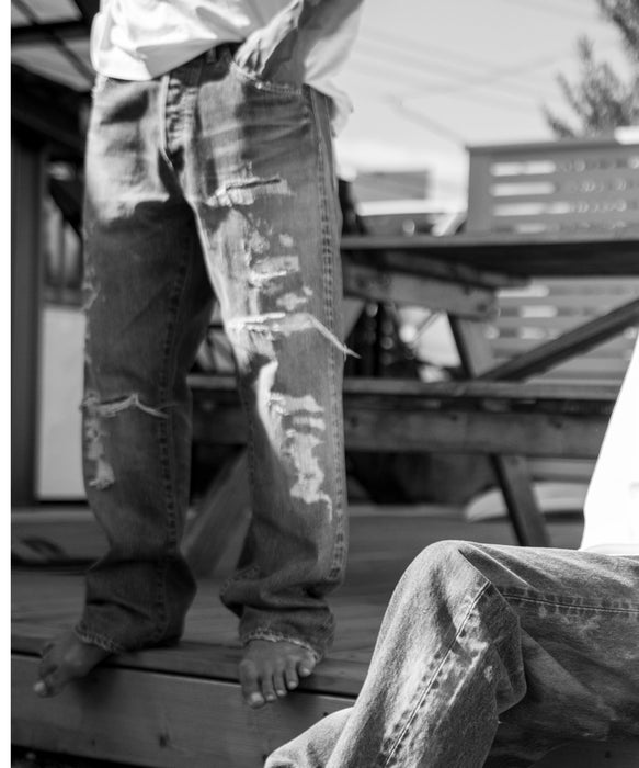 【直営店限定】BILLABONG メンズ REPAIR DENIM デニムパンツ 【SHONAN JEANS SAAB×BILLABONG】【2026年秋冬モデル】