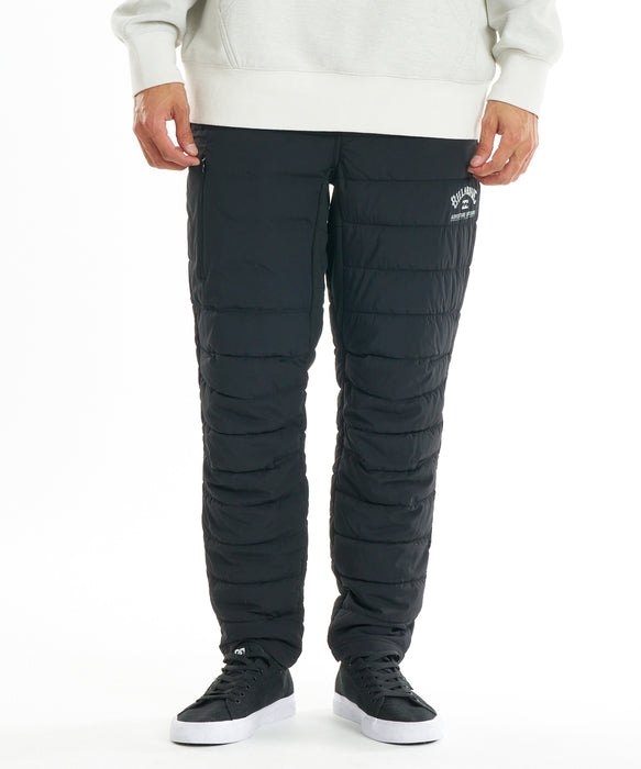 BILLABONG メンズ PUFF PANT ロングパンツ 【2026年秋冬モデル】 BLK / XL