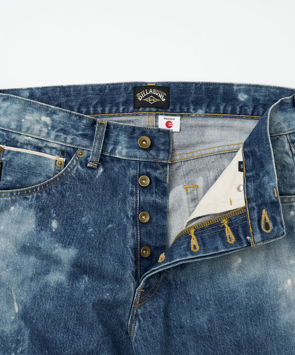 【直営店限定】BILLABONG メンズ SAND WASH DENIM デニムパンツ 【SHONAN JEANS SAAB×BILLABONG】【2026年秋冬モデル】