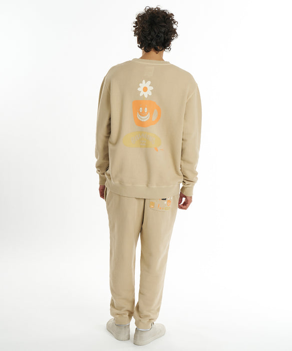 BILLABONG メンズ GALLERY SWEAT PT セットアップボトムス 【2026年秋冬モデル】 COF / XL