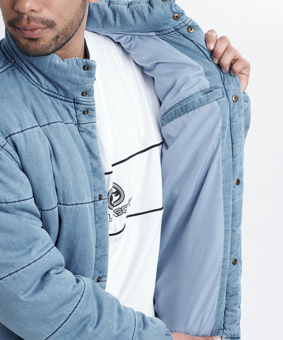BILLABONG メンズ DENIM PUFF JKT ジャケット 【2026年秋冬モデル】 IND / XL