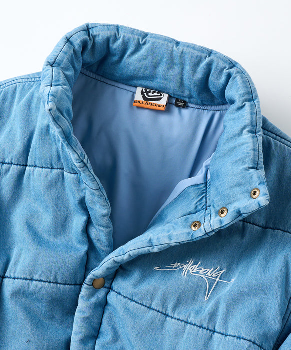 BILLABONG メンズ DENIM PUFF JKT ジャケット 【2026年秋冬モデル】 IND / XL