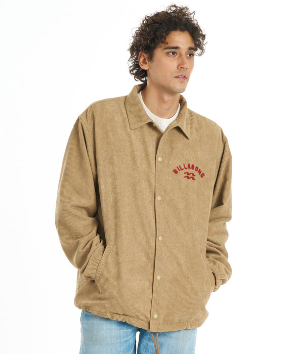 BILLABONG メンズ COACH JK ジャケット 【2026年秋冬モデル】 BEG / XL