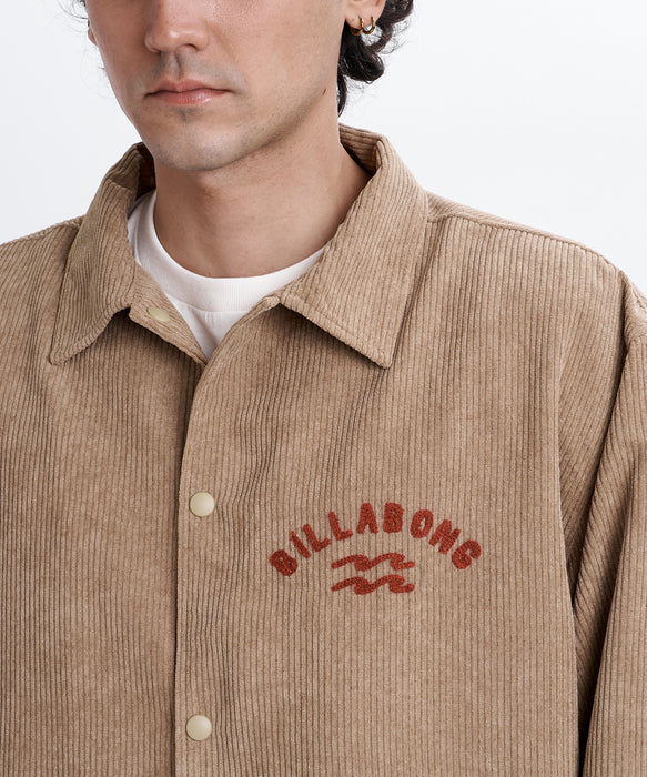 BILLABONG メンズ COACH JK ジャケット 【2026年秋冬モデル】 BEG / XL