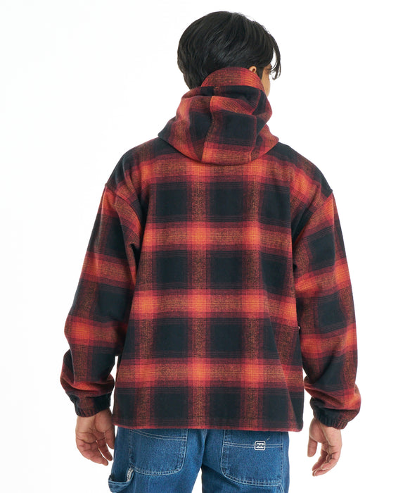 BILLABONG メンズ HOODED JAKCET ジャケット 【2026年秋冬モデル】 RED / XL