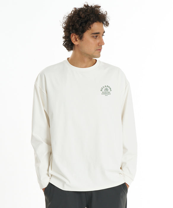 BILLABONG メンズ WARM SOFTTY LS 長袖サーフTシャツ 【2026年秋冬モデル】 CRM / XL