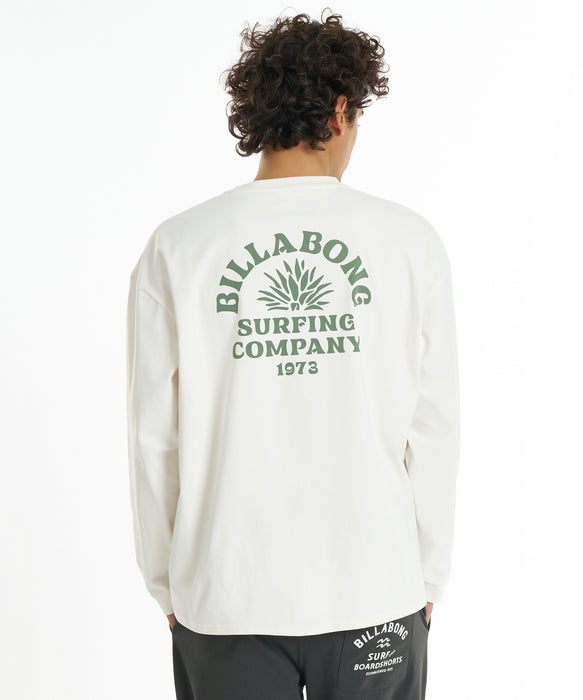 BILLABONG メンズ WARM SOFTTY LS 長袖サーフTシャツ 【2026年秋冬モデル】 CRM / XL