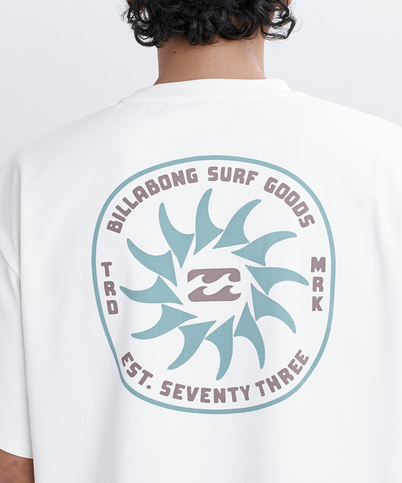 BILLABONG メンズ WARM SOFTTY TEE サーフTシャツ 【2026年秋冬モデル】 CRM / XL