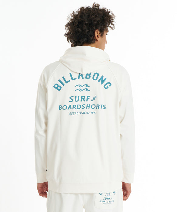 BILLABONG メンズ WARM SOFTTY PARKA 長袖サーフTシャツ 【2026年秋冬モデル】 CRM / XL