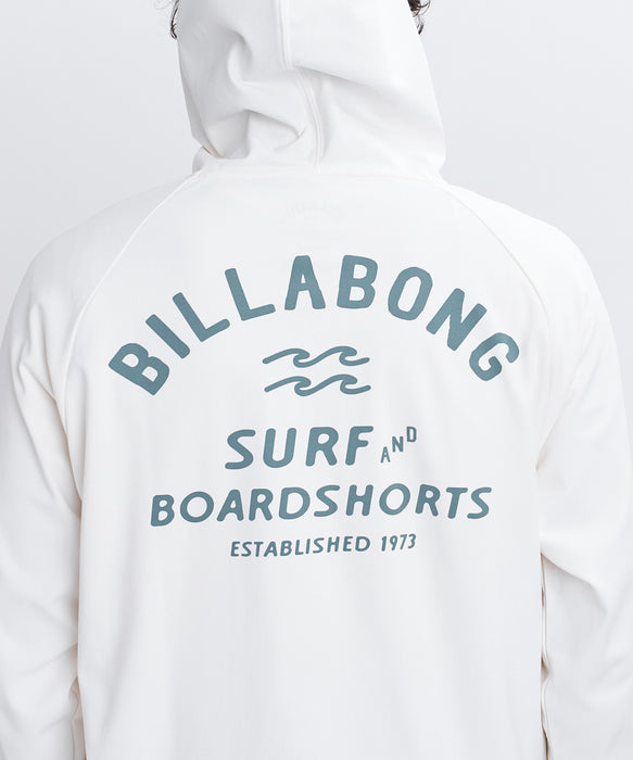 BILLABONG メンズ WARM SOFTTY PARKA 長袖サーフTシャツ 【2026年秋冬モデル】 CRM / XL