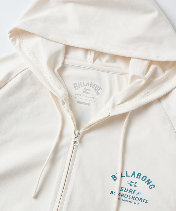 BILLABONG メンズ WARM SOFTTY PARKA 長袖サーフTシャツ 【2026年秋冬モデル】 CRM / XL
