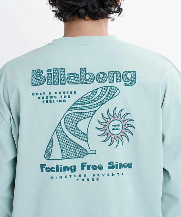 BILLABONG メンズ WARM SOFTTY LS 長袖サーフTシャツ 【2026年秋冬モデル】 BLS / XL