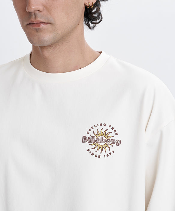 BILLABONG メンズ WARM SOFTTY LS 長袖サーフTシャツ 【2026年秋冬モデル】 CRM / XL