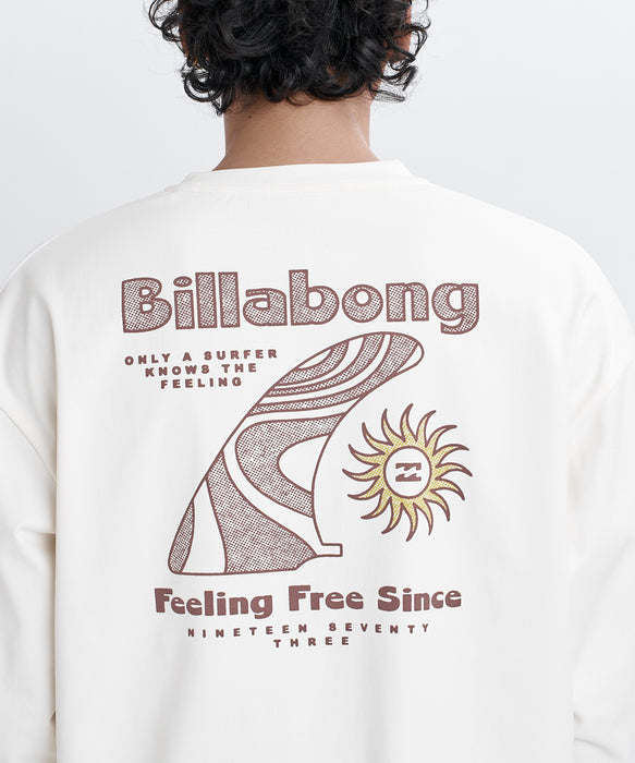 BILLABONG メンズ WARM SOFTTY LS 長袖サーフTシャツ 【2026年秋冬モデル】 CRM / XL