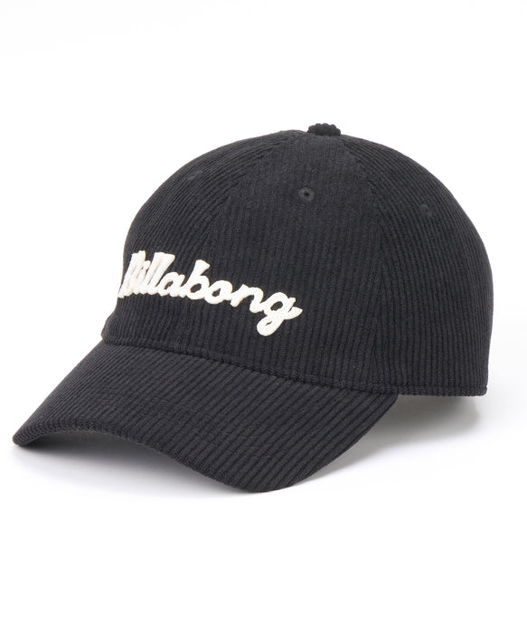 BILLABONG メンズ CORDUROY CAP キャップ 【2026年秋冬モデル】 BLK / F