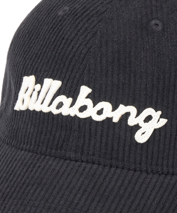 BILLABONG メンズ CORDUROY CAP キャップ 【2026年秋冬モデル】 BLK / F
