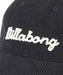 BILLABONG メンズ CORDUROY CAP キャップ 【2026年秋冬モデル】 BLK / F