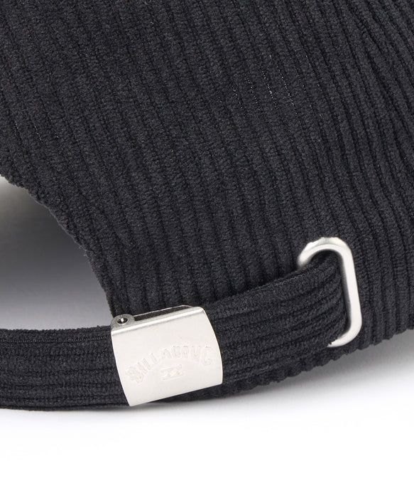 BILLABONG メンズ CORDUROY CAP キャップ 【2026年秋冬モデル】 BLK / F