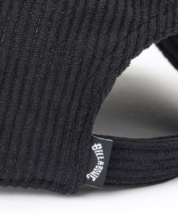 BILLABONG メンズ CORDUROY CAP キャップ 【2026年秋冬モデル】 BLK / F