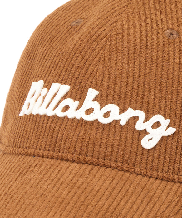 BILLABONG メンズ CORDUROY CAP キャップ 【2026年秋冬モデル】 BRN / F