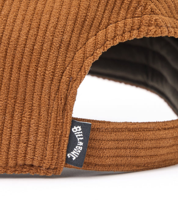 BILLABONG メンズ CORDUROY CAP キャップ 【2026年秋冬モデル】 BRN / F