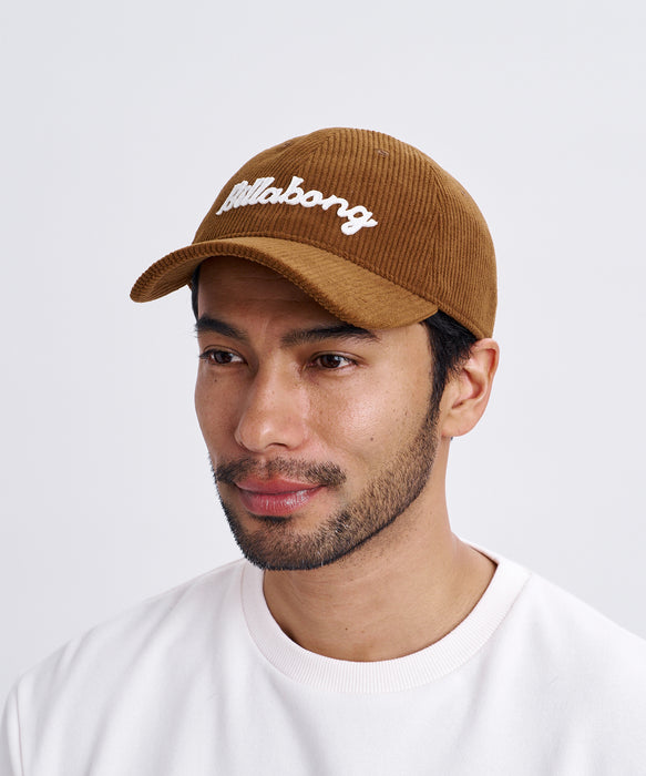 BILLABONG メンズ CORDUROY CAP キャップ 【2026年秋冬モデル】 BRN / F