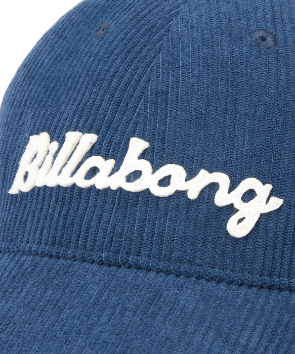 BILLABONG メンズ CORDUROY CAP キャップ 【2026年秋冬モデル】 NVY / F
