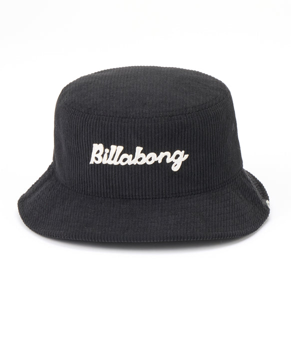 BILLABONG メンズ CORDUROY HAT ハット 【2026年秋冬モデル】 BLK / F