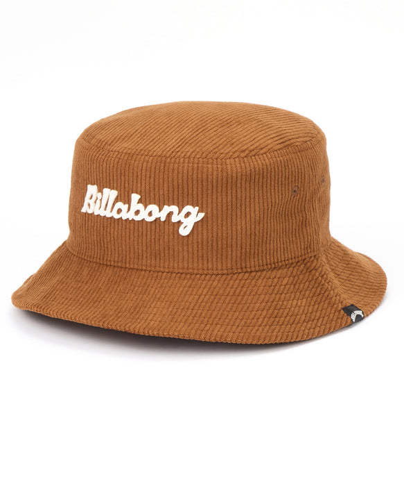 BILLABONG メンズ CORDUROY HAT ハット 【2026年秋冬モデル】 BRN / F