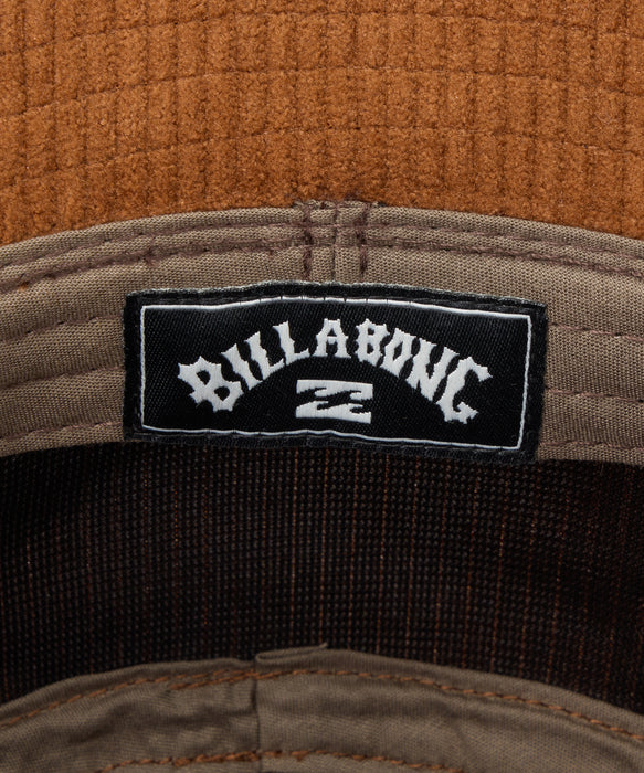 BILLABONG メンズ CORDUROY HAT ハット 【2026年秋冬モデル】 BRN / F