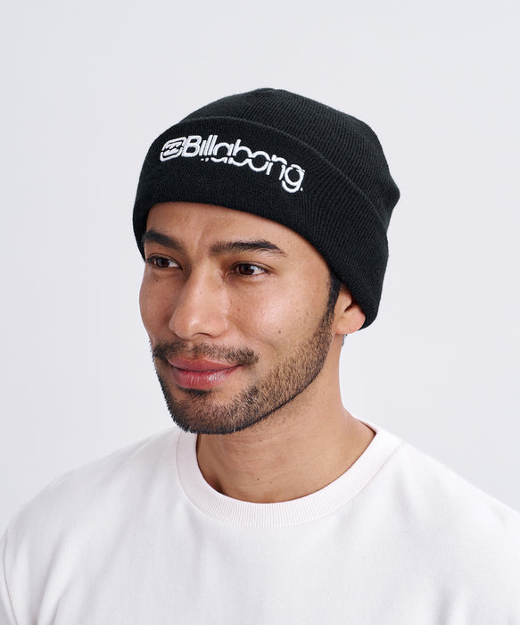 BILLABONG メンズ RIB BEANIE ビーニー 【2026年秋冬モデル】 BLK / F