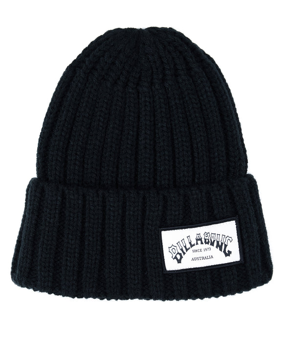 BILLABONG メンズ LOW GG DOUBLE BEANIE ビーニー 【2026年秋冬モデル】 BLK / F